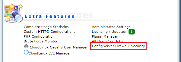 ConfigServer Firewall&Security